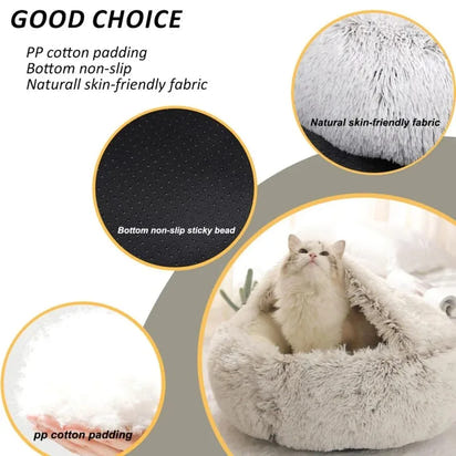 Cozy Cave™ Anti-Anxiety Pet Bed