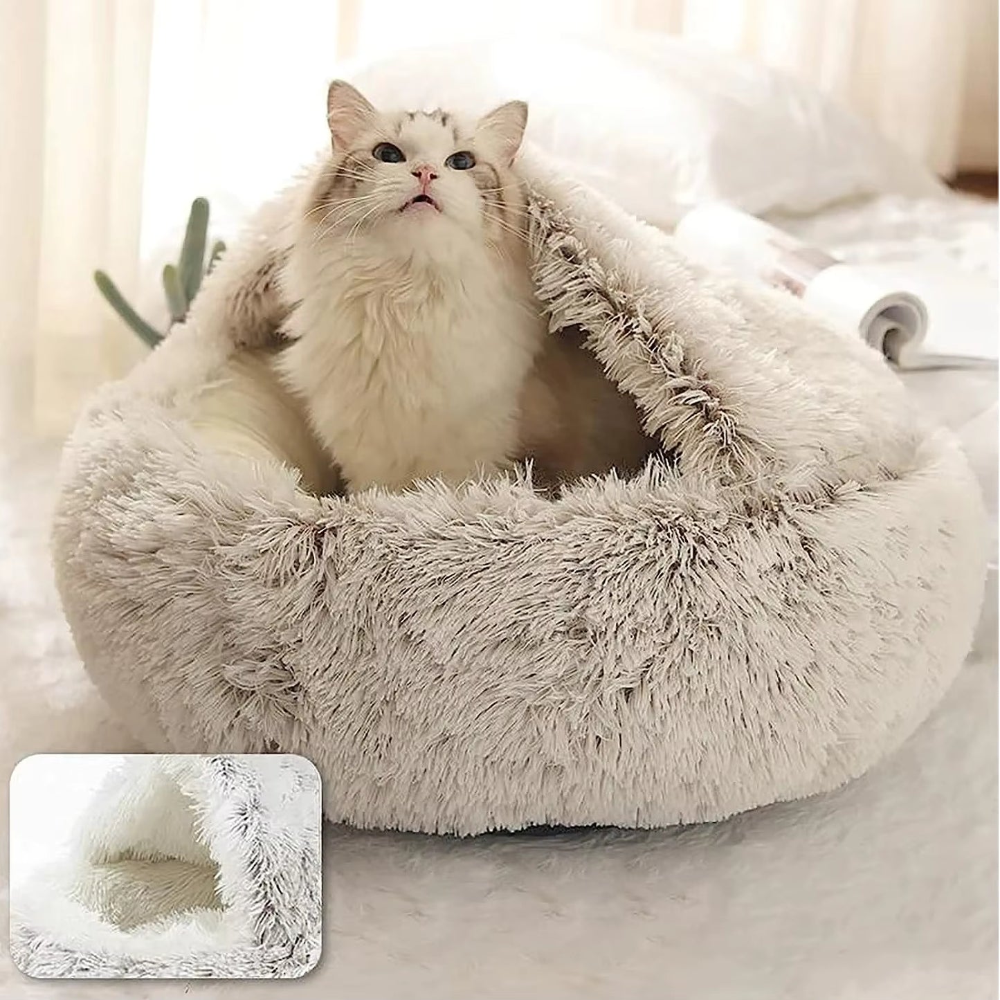 Cozy Cave™ Anti-Anxiety Pet Bed